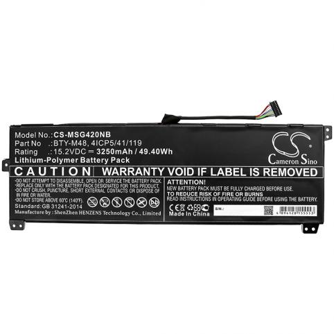 Batterie  msi bty m48