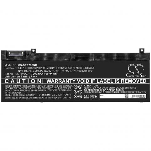 Batterie  dell 5tf10