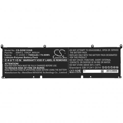 Batterie  alienware 69kf2