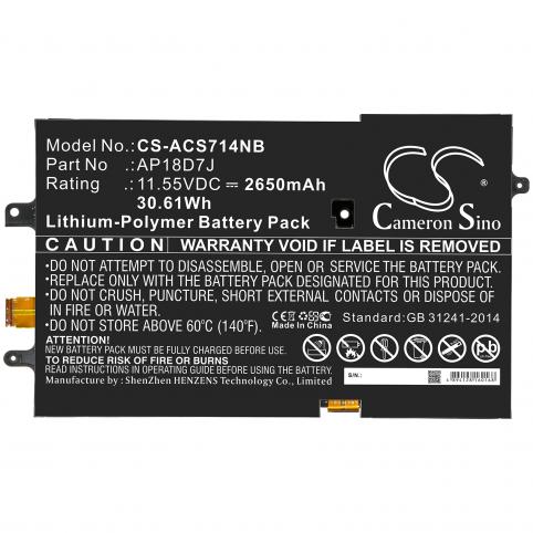 Batterie  acer ap18d7j