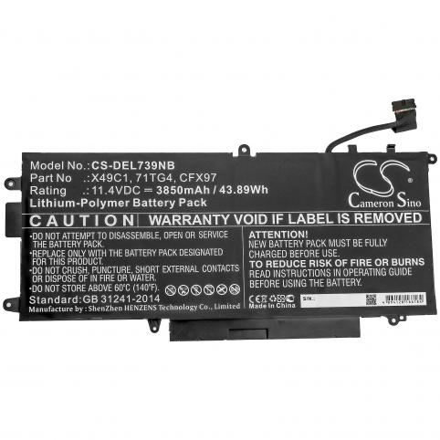 Batterie  dell 71tg4