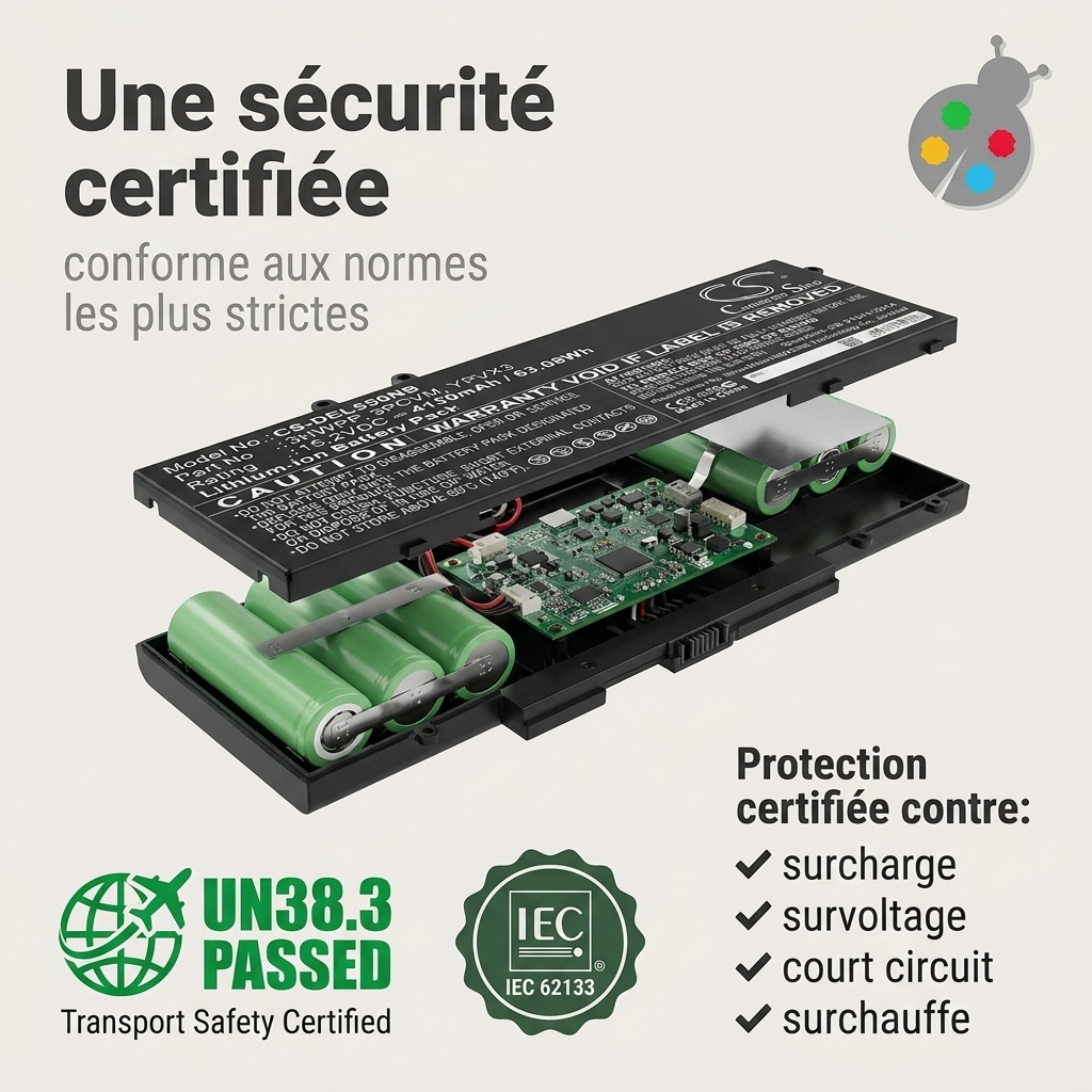 Batteria computer portatile dell precision 3551