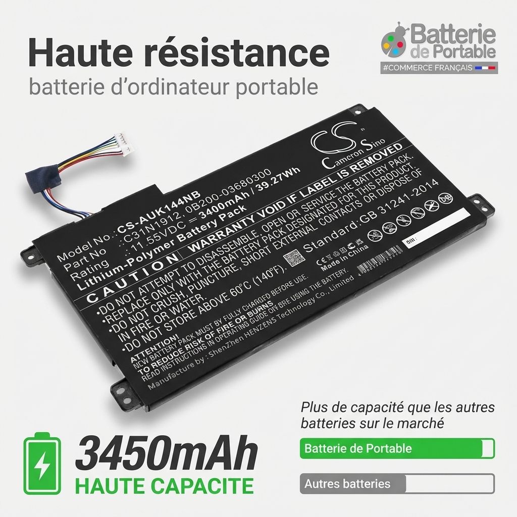Batteria computer portatile asus e410ma