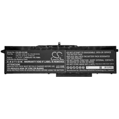 Batterie  dell 0d191g