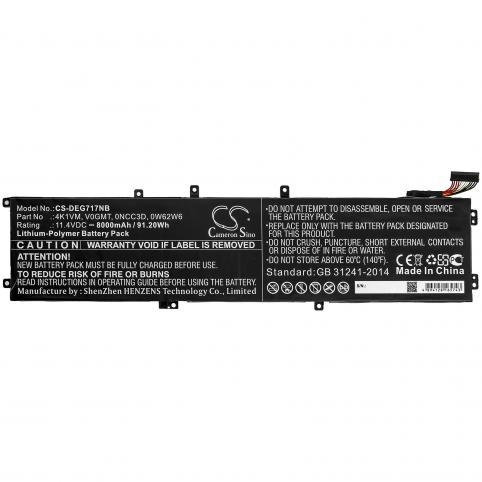 Batterie  dell 0ncc3d