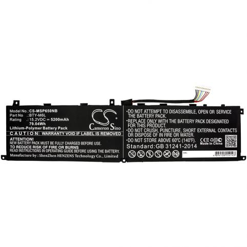 Batterie  msi 4icp 8 35 142
