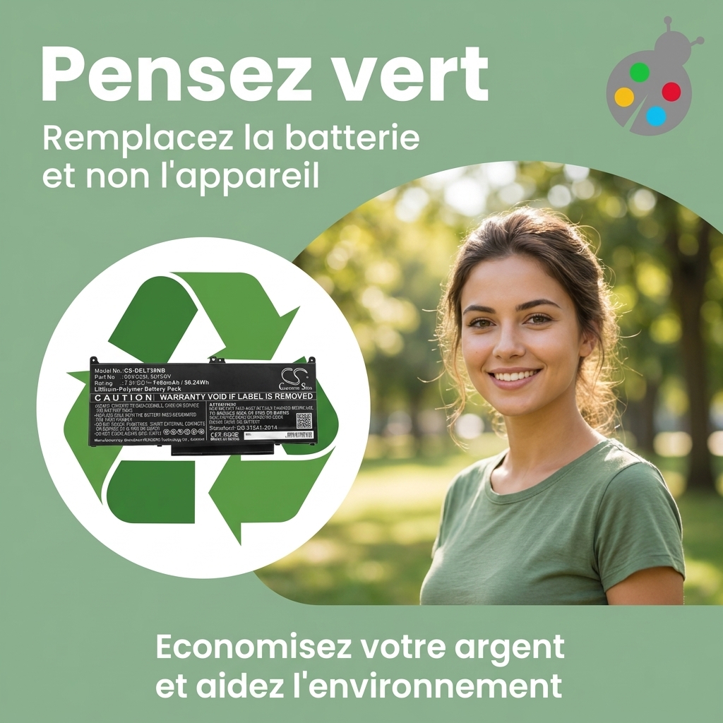 Batteria computer portatile dell latitude 7400