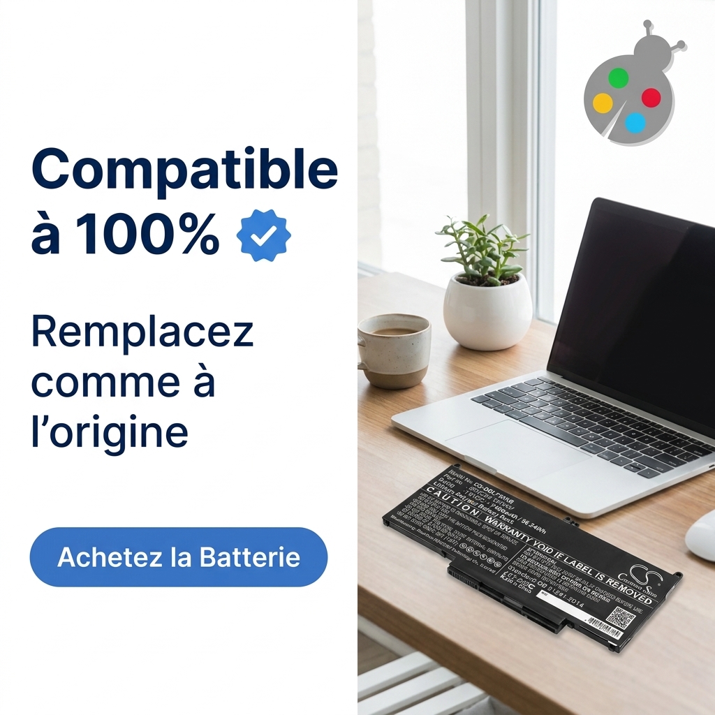 Batteria computer portatile dell latitude 7400