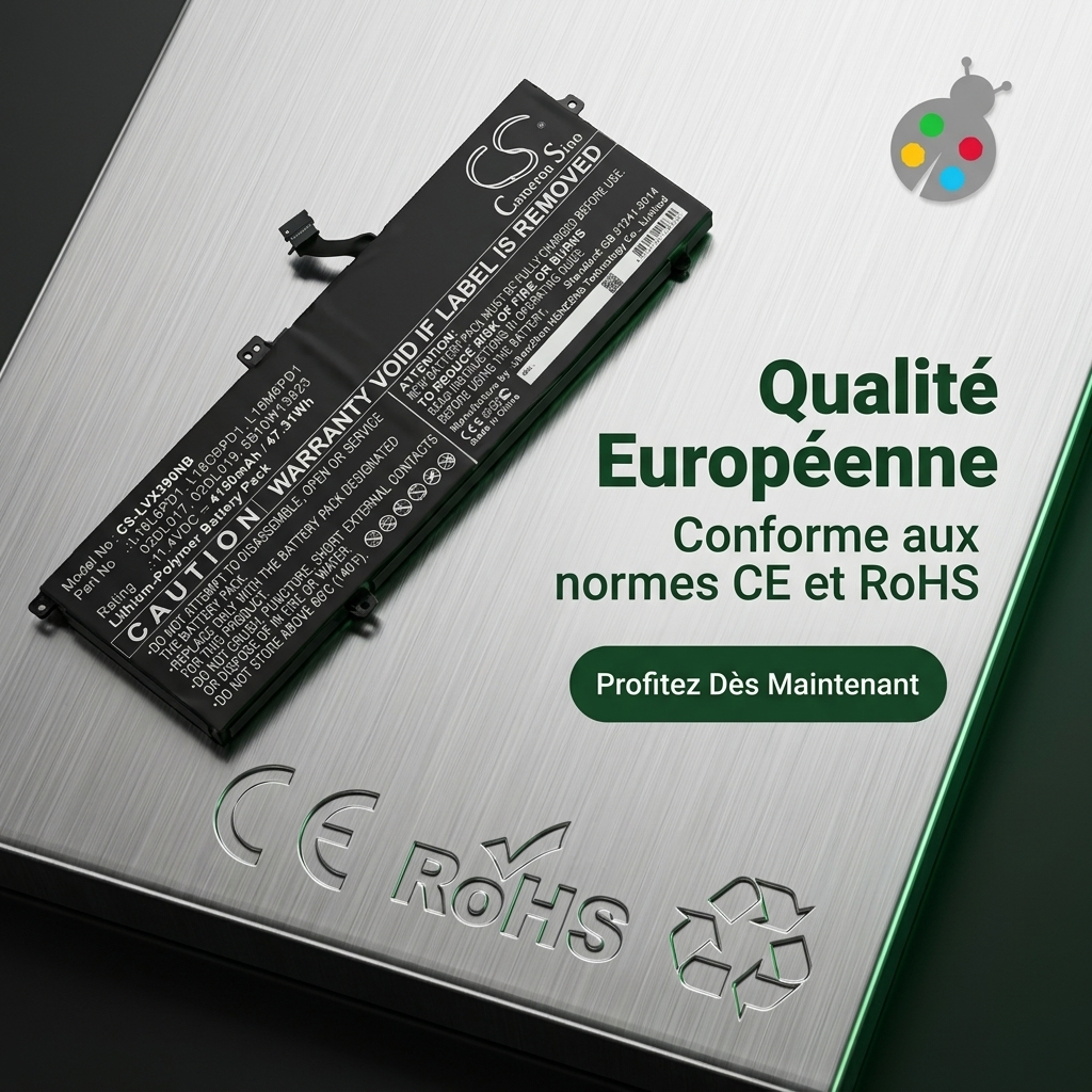 Batteria computer portatile lenovo thinkpad x390 20q00039cd