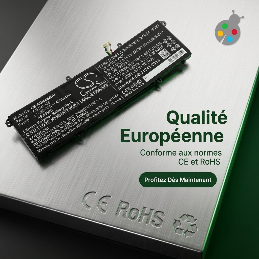 Batteria computer portatile asus vivobook x1704za