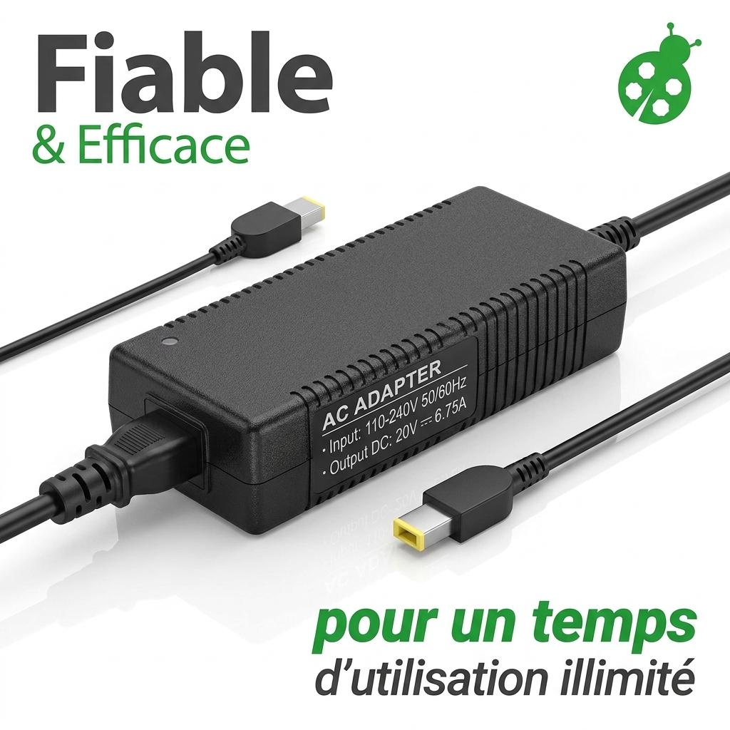 Chargeur ordinateur portable lenovo thinkpad p1 2019 20qta00fcd