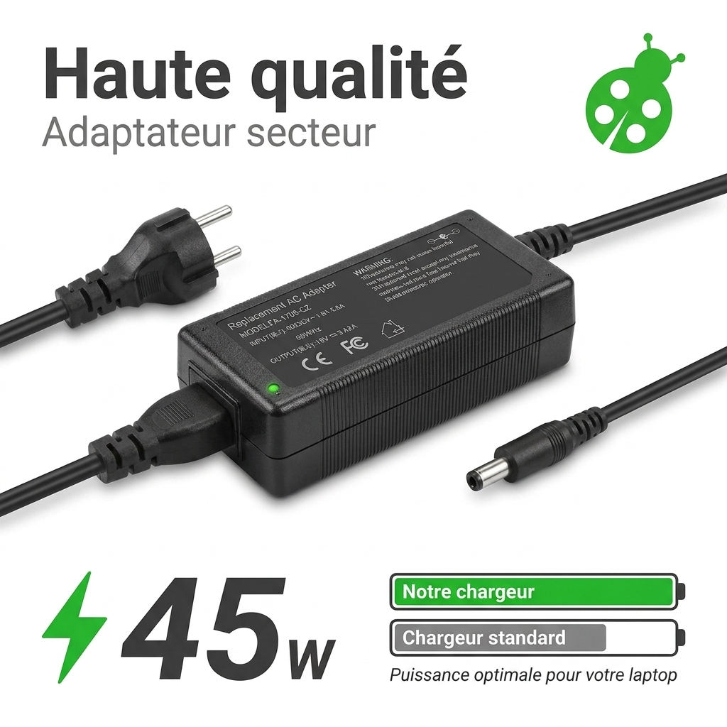 Chargeur ordinateur portable asus vivobook x409fa bv611