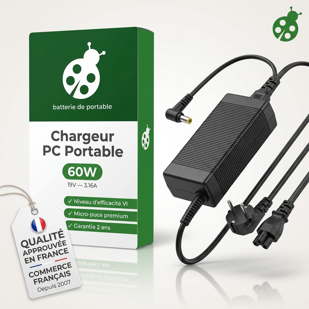 Chargeur ordinateur portable acer aspire 3 a317-53-310a