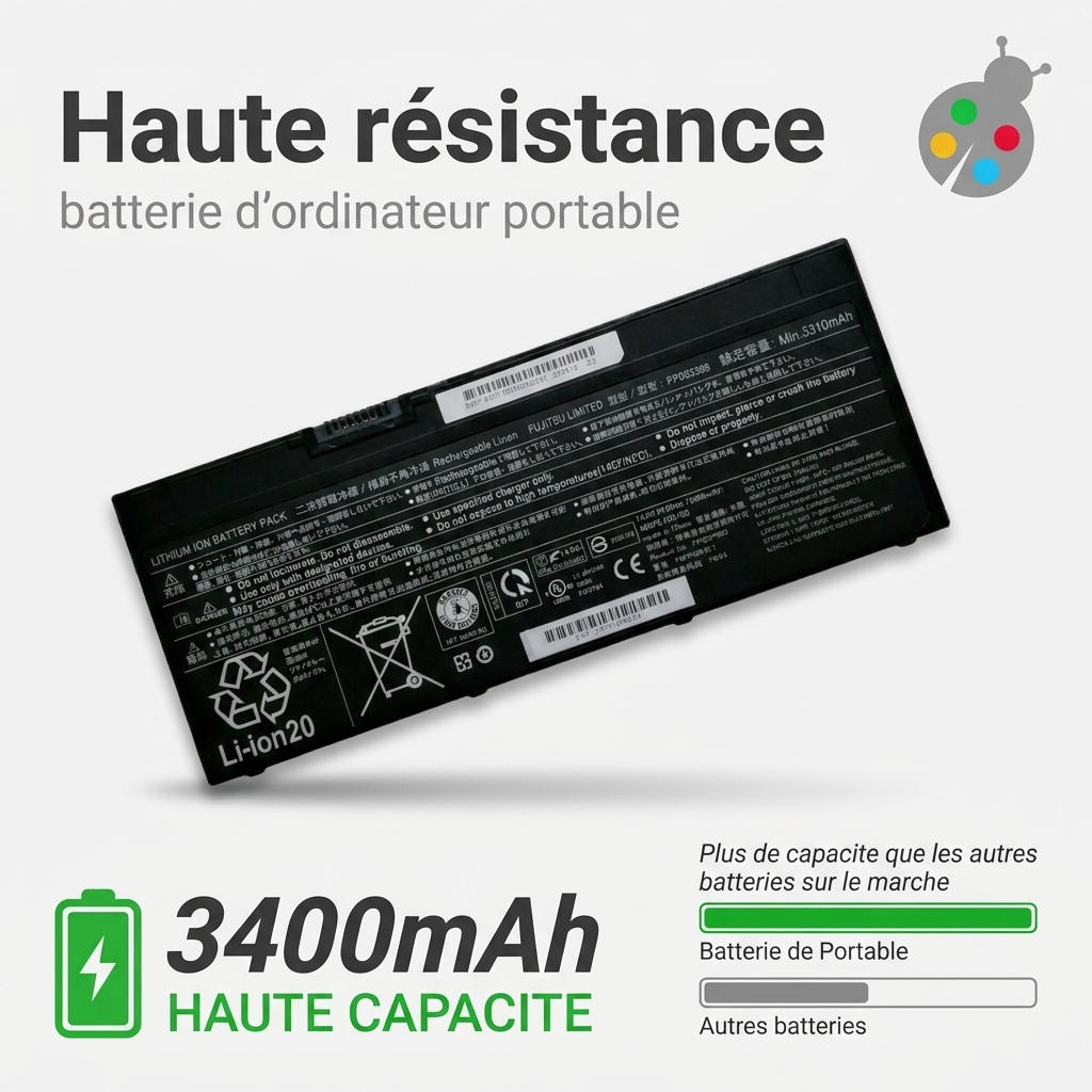 Batteria computer portatile fujitsu e448 e4480mp581de