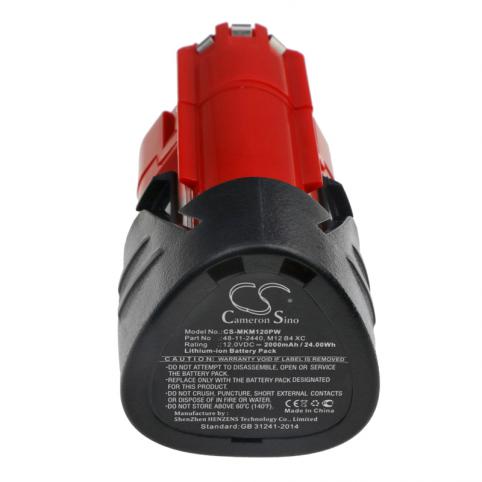Battery powertool milwaukee m12 cpp2b 402c