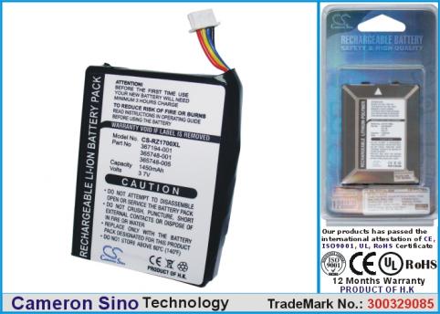 Battery for 1450 mah