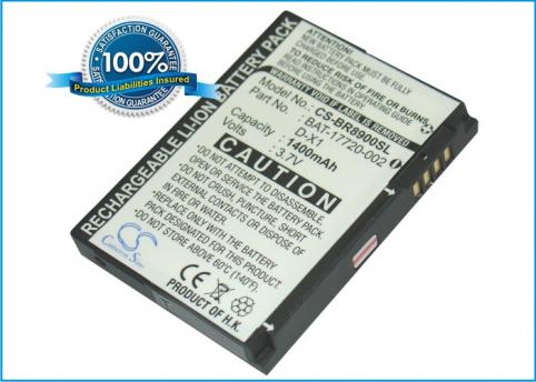 Batteria pda smartphone blackberry rim jupiter