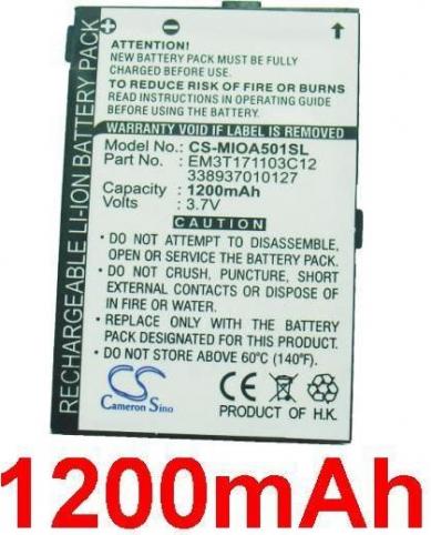Batteria pda smartphone mitac mio mio a502