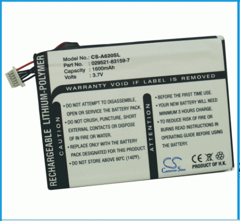 Batteria per pda smartphone asus mypal a620
