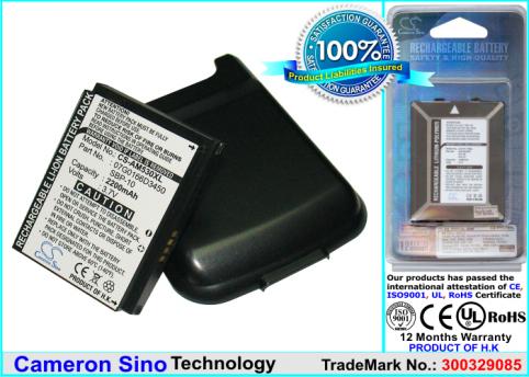 Battery for pda smartphone asus compatible sbp 10