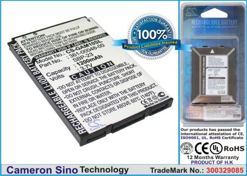 Batterij pda smartphone garmin asus nuvifone a10