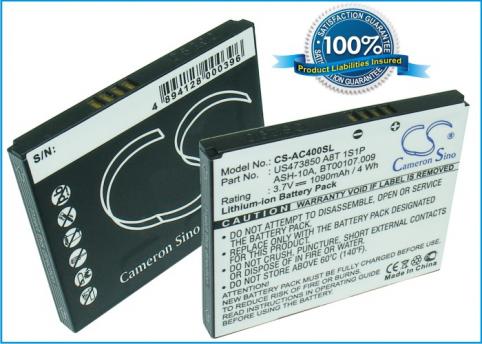 Battery  acer ash 10a