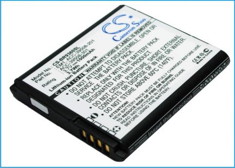 Batterie pda smartphone blackberry rim sedona