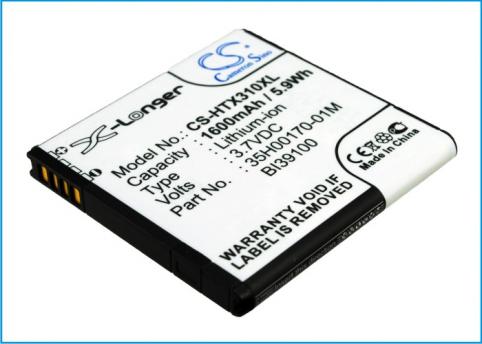 Batterie pour pda smartphone htc compatible bi39100