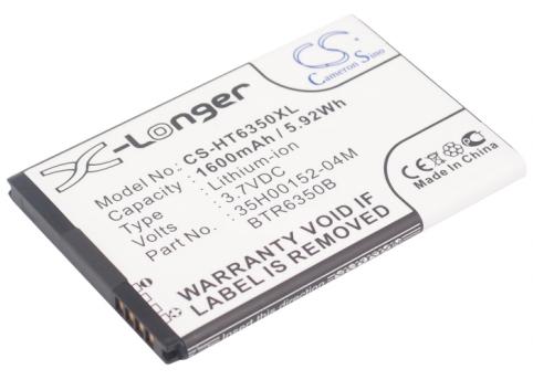 Batterie pour pda smartphone htc adr6350