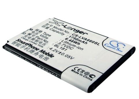 Batteria pda smartphone lenovo a66t
