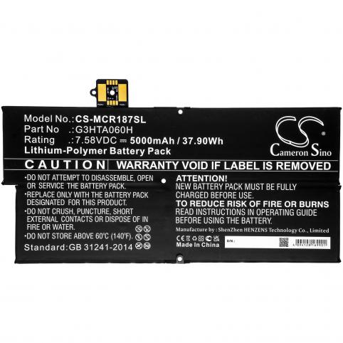 Bateria  microsoft g3hta060h