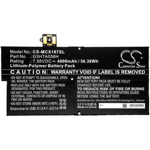 Bateria  microsoft g3hta056h
