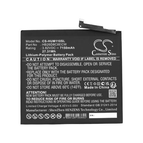 Batterie  huawei hb26d8c8ecw