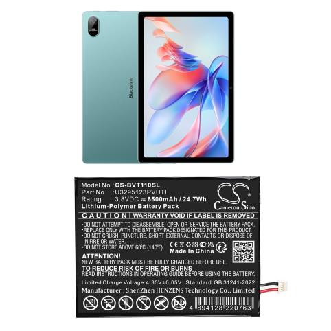 Bateria  blackview u3295123pvutl