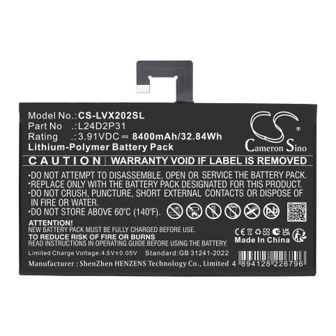Batterie  lenovo l24d2p31