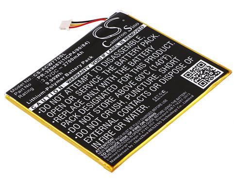 Batterie pour tablette acer refc pr 329083 1icp4 90 84