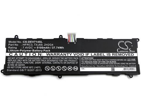 Batterie pour tablette dell venue 11 pro 7140
