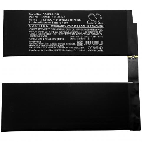 Batterie tablette apple a2152