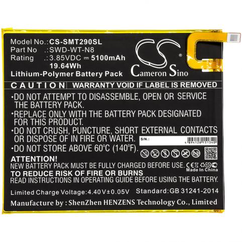 Battery for tablet samsung sm t295