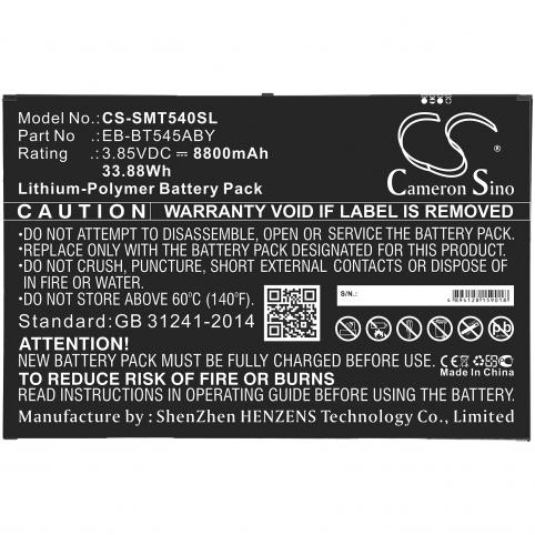 Batterie pour tablette samsung tab active pro