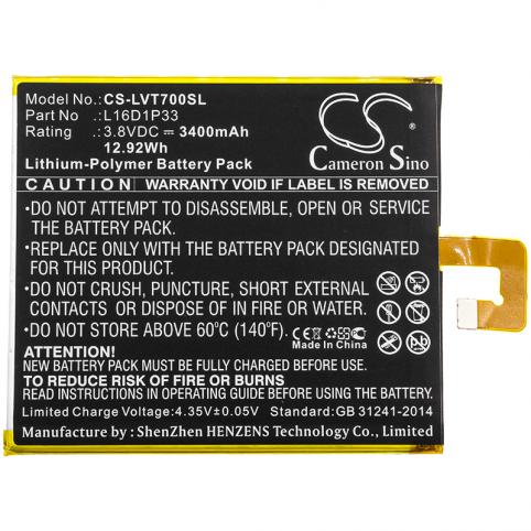 Batterie pour tablette lenovo tb 7504f