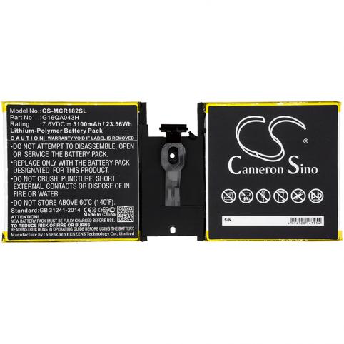 Batterie  microsoft g16qa043h