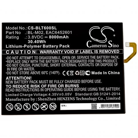 Batterie tablette lg lm t600vs