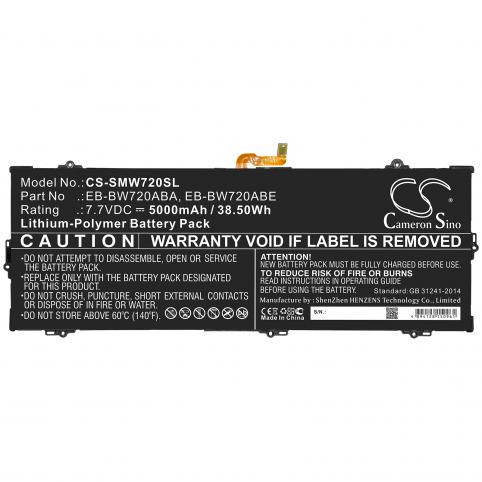 Battery for tablet samsung galaxy book 12