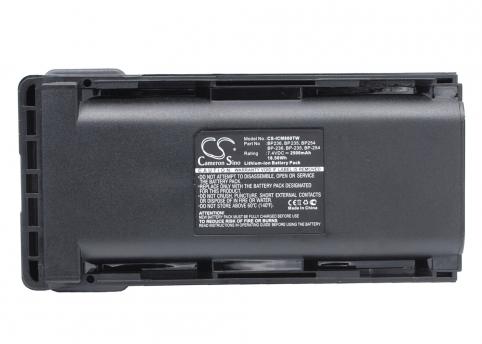 Batteria walkie talkie icom ic f80t