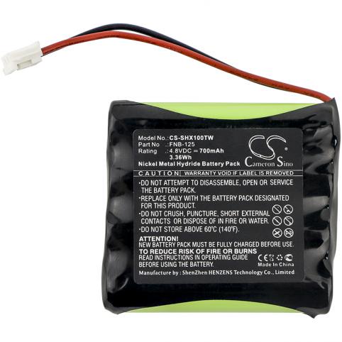 Batterij  standard horizon fnb 125