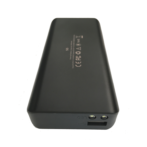 10000 mah noir led