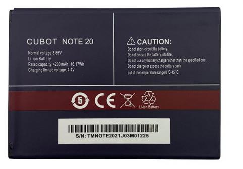 Batterij telefoon cubot note 20