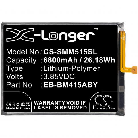 Battery mobile samsung galaxy m51