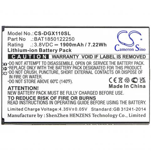 Battery  doogee bat1850122250